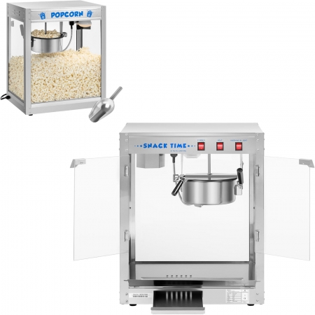 Barowe urządzenie maszyna do robienia popcornu 230V 1350W Barowe urządzenie maszyna do robienia popcornu 230V 1350W