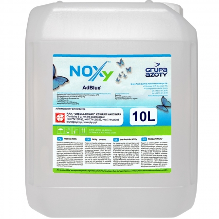AdBlue NOXY płyn katalityczny dodatek do paliwa 10L AdBlue NOXY płyn katalityczny dodatek do paliwa 10L